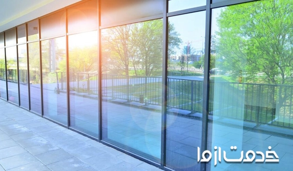 قیمت نصب شیشه سکوریت